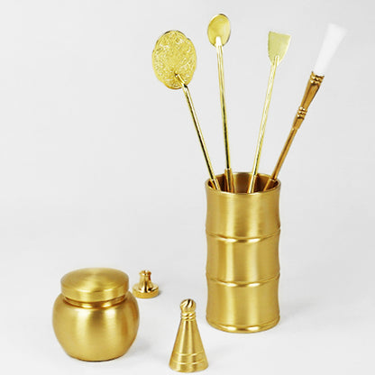 Flag Village Copper Incense Set Gift Box