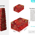 Flag Village Christmas Ten Piece Gift Box Set