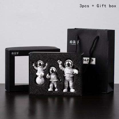 Flag Village Astronaut Astronaut Series Birthday Gift Box Set Ornament
