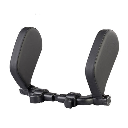 Flag Village Auto Tools Car headrest pillow Sleep Adjustable Side Car Soft Travel Seat Headrest Auto Leather Support Neck Pillow Cushion car accessories