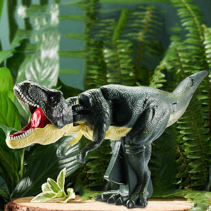 Flag Village Children Decompression Dinosaur Toy Creative Battery-free Telescopic Spring Swing Dinosaur Fidget Toys Christmas Gifts For Kids
