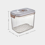 Flag Village Food Vacuum Storage Box With Free Vacuum Kitchen Sealer Container Transparent Organization Sealed Tank Cans Lunch Box Gift