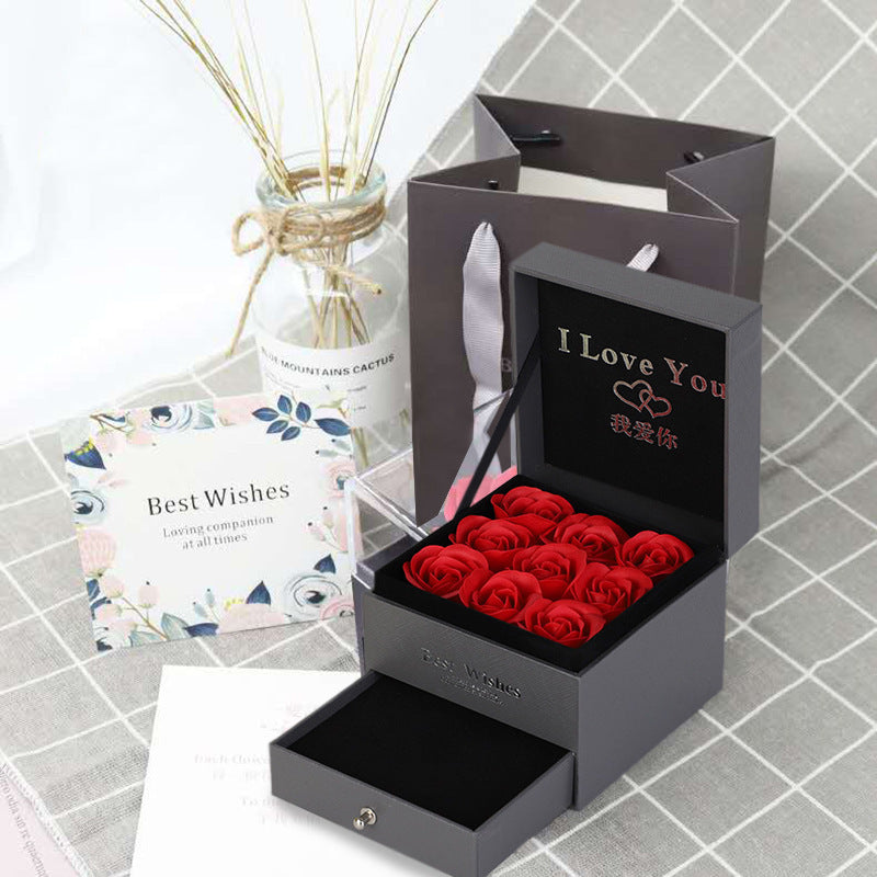 Flag Village Tanabata Valentine's Day Gift Jewelry Packaging Box