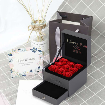 Flag Village Tanabata Valentine's Day Gift Jewelry Packaging Box