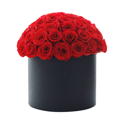 Flag Village Bucket Rose Flower Box Valentine's Day Christmas Creative Gift