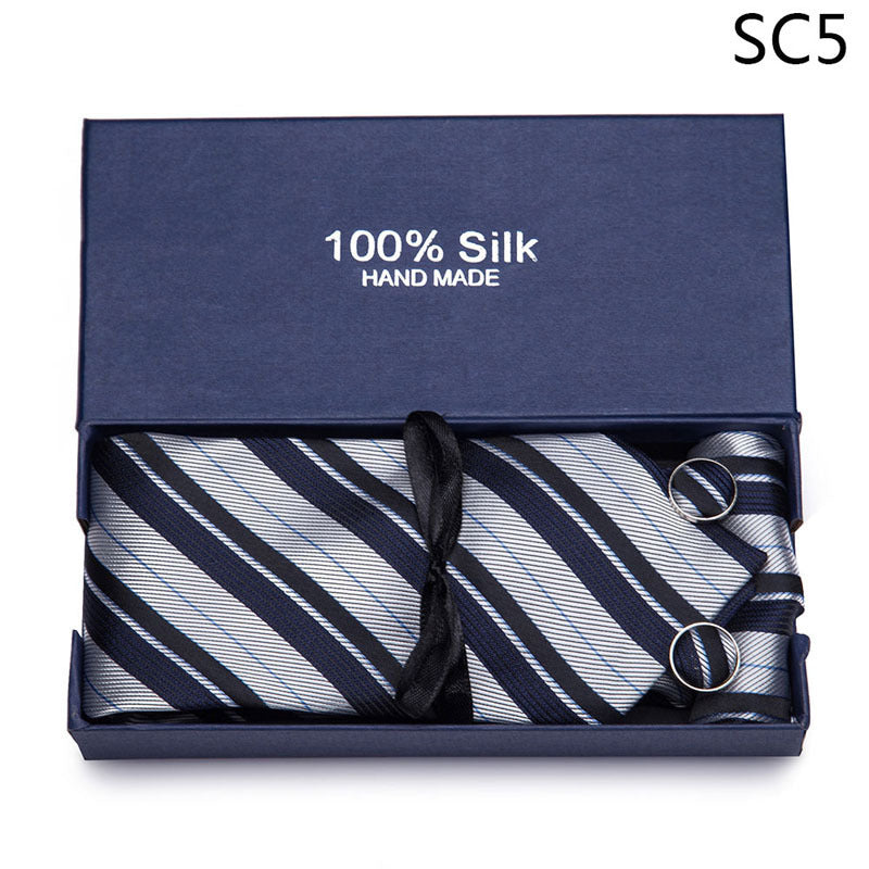 Flag Village Men's Tie Gift Box Set Group Business Formal