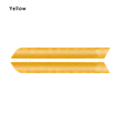Flag Village Auto Tools Body Reflective Sticker Car Rear Bumper Reflective Film