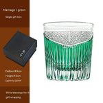 Flag Village Wine Glass Gift Box Couple Gift Cup Crystal Glass Whiskey Glass
