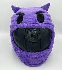 Flag Village Auto Tools Helmet Protection Headgear  Full Helmet Cartoon Plush Panda Frog Puppy Unveiled Helmet Sports Car