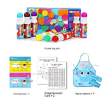 Flag Village Children's Graffiti Painting Stationery Coloring Early Education Gift Box