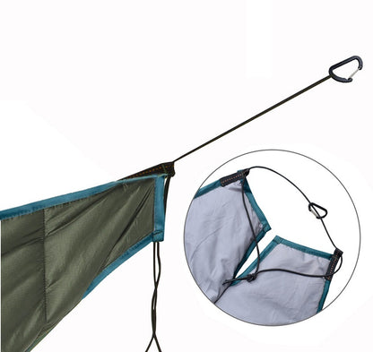 Flag Village Waterproof Portable Folding Outdoor Leisure Convenient Camping Hammock