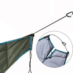 Flag Village Waterproof Portable Folding Outdoor Leisure Convenient Camping Hammock
