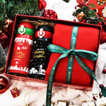Flag Village Christmas Gift Female Thermos Cup Gift Box Set
