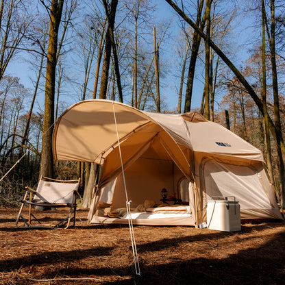 Flag Village Outdoor Thickened Rainproof Portable Folding Automatic Camping Tent