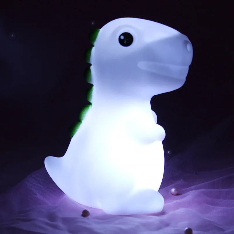 Flag Village Luminous Toys, Children's Room LED Lights, Bedside Lamp Decorations, Enamel New Creative Gifts