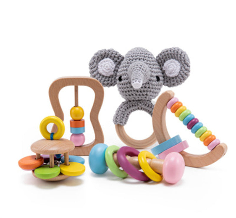Flag Village Baby Educational Toy Molar Teether Gift Box