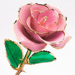 Flag Village 24K Gold-plated Rose Flower With A Gift Box Valentine's Day Gift