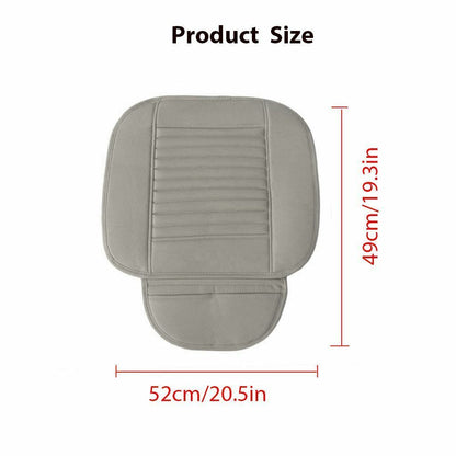 Flag Village Auto Tools 3D Universal PU Leather Car Seat Cover Breathable Pad Mat For Auto Chair Cushion