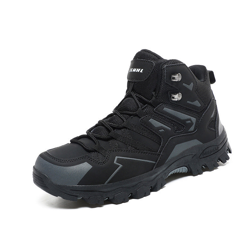 Flag Village Hiking Same High-top Outdoor Shoes Sneaker