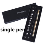Flag Village Stress Reducer Relief Toys Gift Box funny black golden kits Fidget magnetic polar pen with stylus ball pen