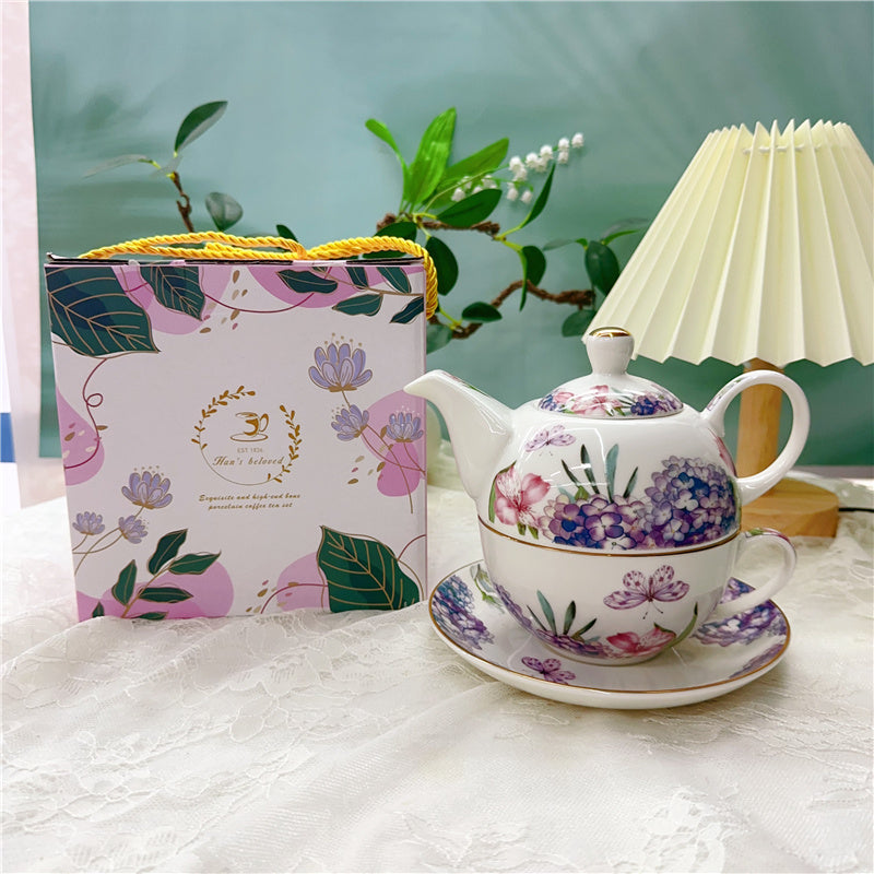 Flag Village European Ceramic Tea Set Coffee Cup Gift Box Set