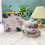 Flag Village European Ceramic Tea Set Coffee Cup Gift Box Set