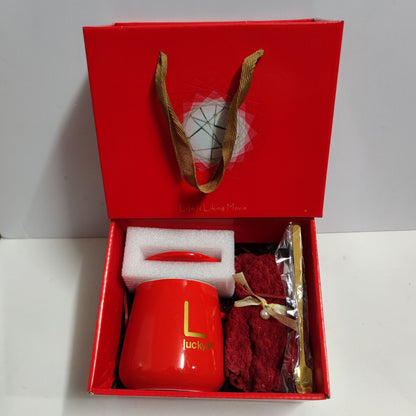 Flag Village Ceramic Cup Gift Box Opening Gift Activity Gift Wedding Favors