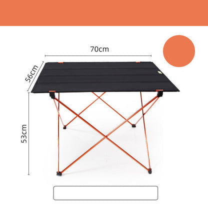 Flag Village Folding Tables And Chairs Aluminum Alloy Portable