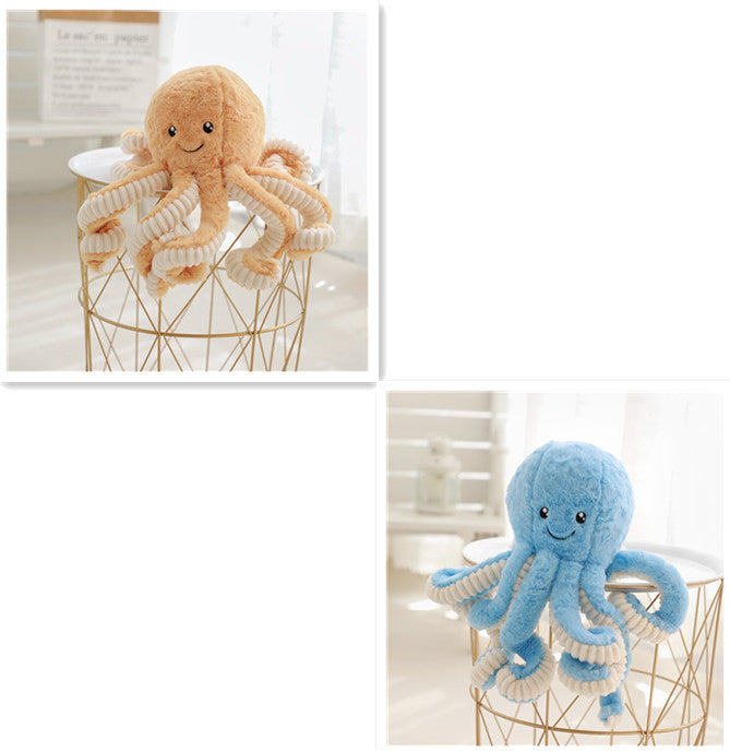 Gift & Souvenir Lovely Simulation Octopus Pendant Plush Stuffed Toy Soft Animal Home Accessories Cute Doll Children Gifts
