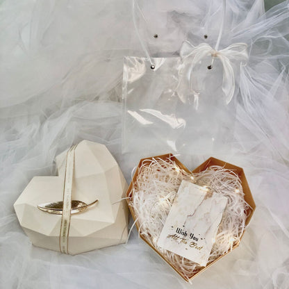 Flag Village Christmas Heart-shaped Gift Box