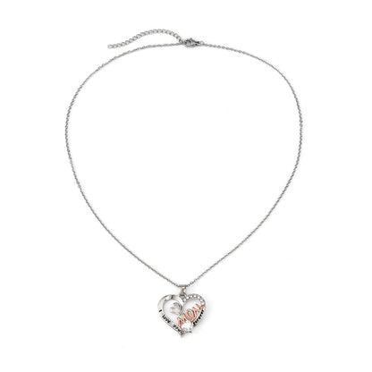Flag Village Mother's Day Necklace Gift Box Love Necklace For Women Fine Jewelry Women Accessories Fashion Jewelry