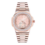 Flag Village Mens Fashion Alloy  Luxury Brand Diamond Gifts Watches