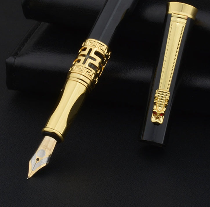 Flag Village Immortal Pen Student Practice Calligraphy Hard Pen Replacement Ink Sac Gift Box Set