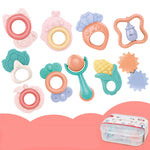 Flag Village Baby Rattle Plastic Toy Gift Box Set