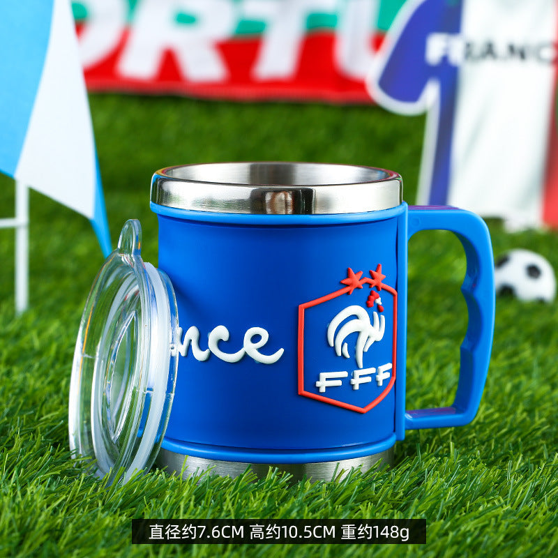 Flag Village World Cup Soccer Mug Souvenirs Fans Small Gifts Event Prizes