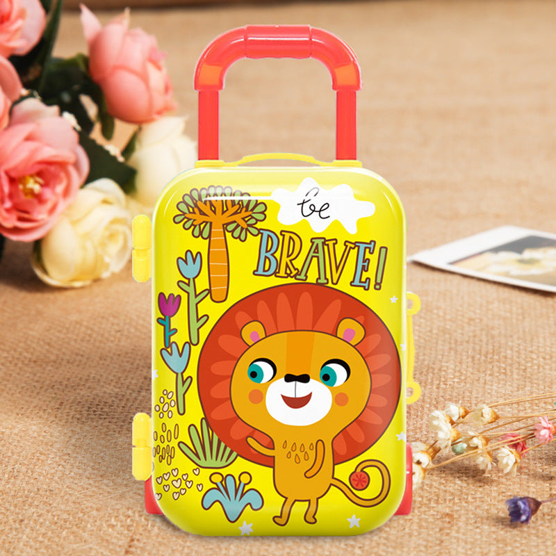 Flag Village Dollhouse Furniture Box Doll Toys Trunk Accessories  Candy Box Cake Decoration Jewellery Box Gift Box Arts
