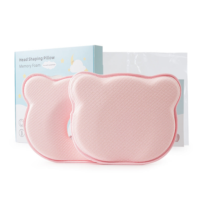 Flag Village Newborn Baby Gift Box Set Pillow Bear Shaped Pillow