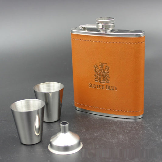 Flag Village Outdoor Stainless Steel Wine Bottle Portable Set Gift Box