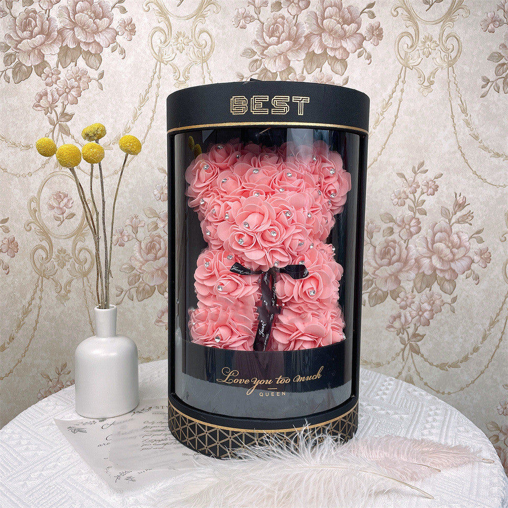 Flag Village Eternal Flower Gift Box For Girlfriend Proposal