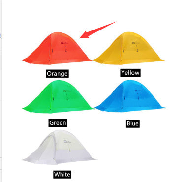Flag Village MU Gaodi New Double Qingqi 2 Outdoor Camping Tent