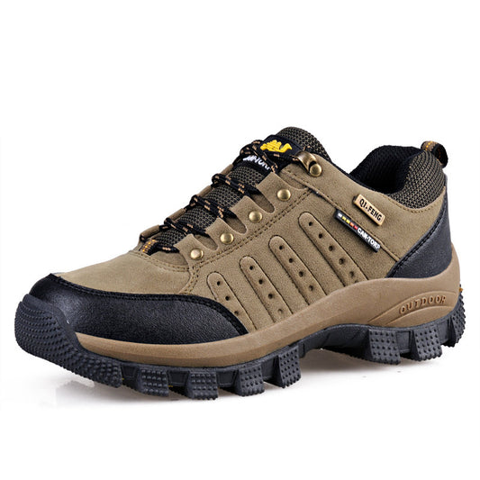 Flag Village Men's And Women's Hiking Large Size Non-slip Outdoor Hiking Shoes