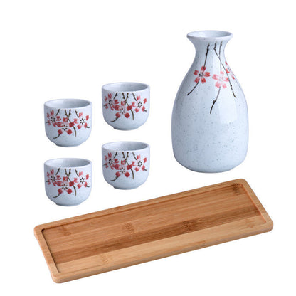 Flag Village Pure Color Wine Gift Box Set Ceramic Gift