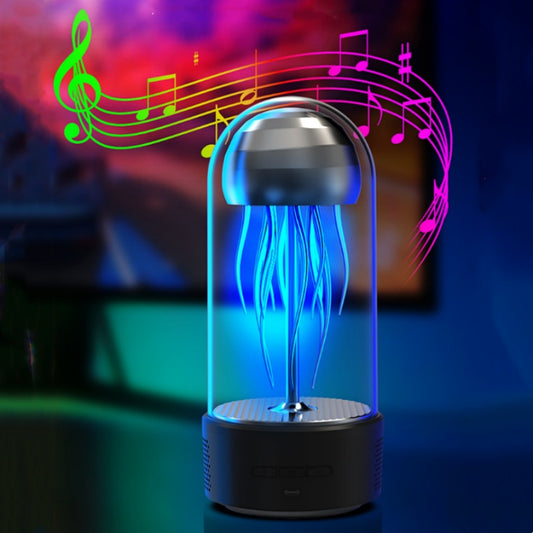 Flag Village Creative Jellyfish Bluetooth Speaker Colorful Flashing Lamp Octopus Audio Mini Portable Subwoofer Birthday Valentine's Day Gifts