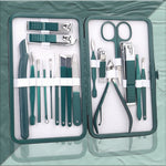 Flag Village Pedicure Knife Nail Clippers Set Box Manicure Implement Nail Clippers Set For Manicure