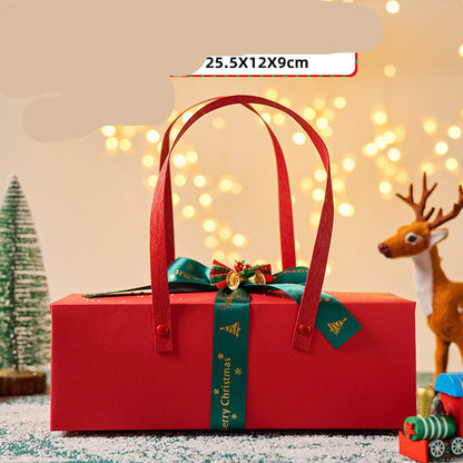 Flag Village Christmas Gift Box Packaging Christmas Eve Fruit