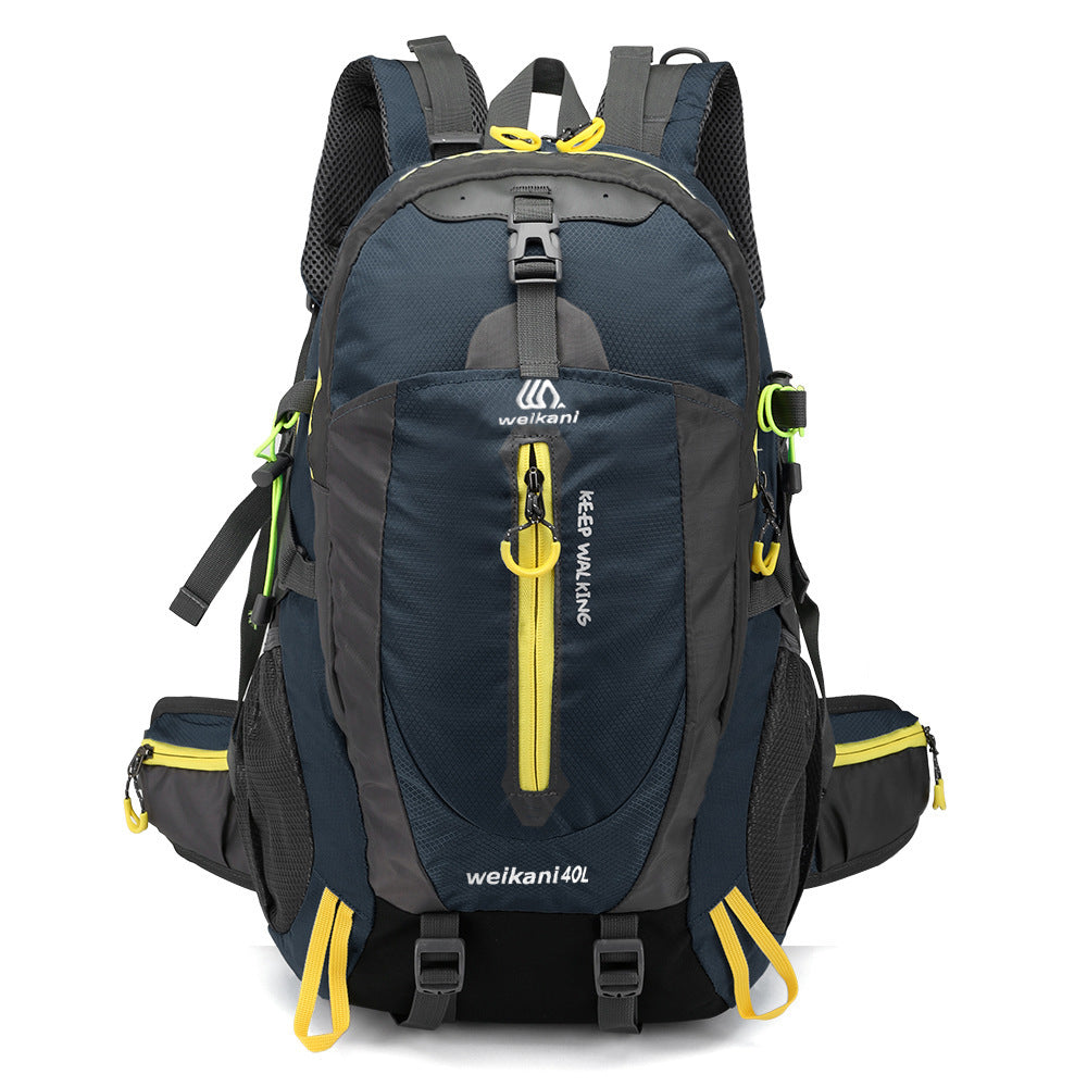 Flag Village New Outdoor Sports Backpack 40L Hiking Backpack Hiking Cross-country Package Hiking Backpack