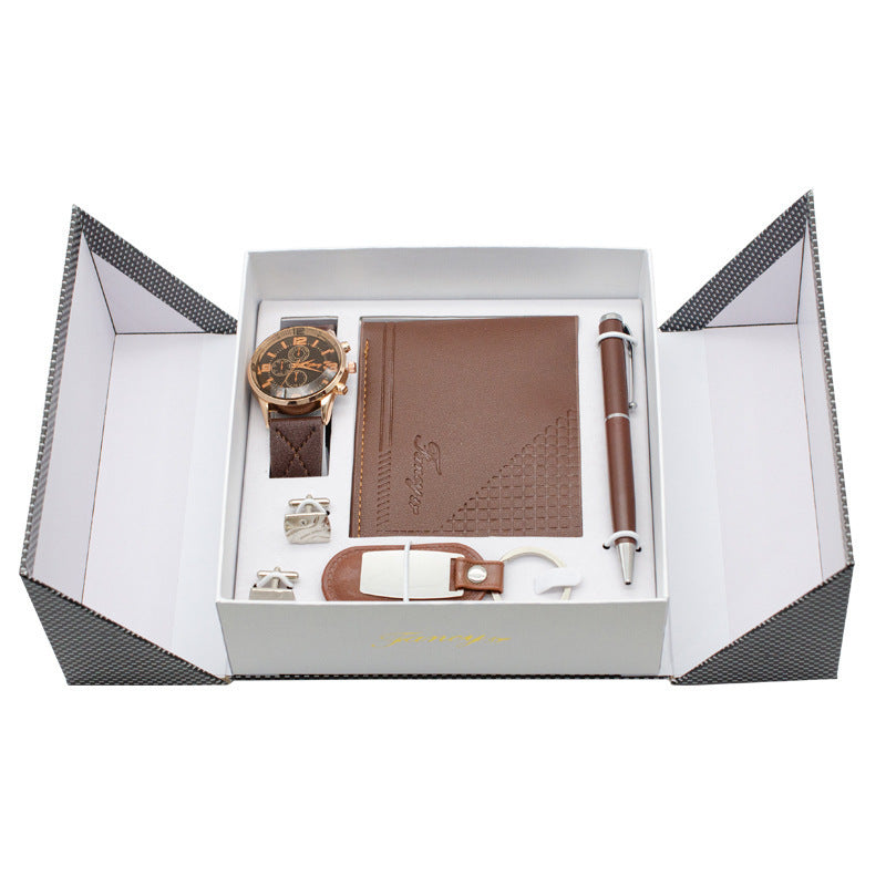 Flag Village Sunglasses Leather Belt Wallet Business Gifts Suit
