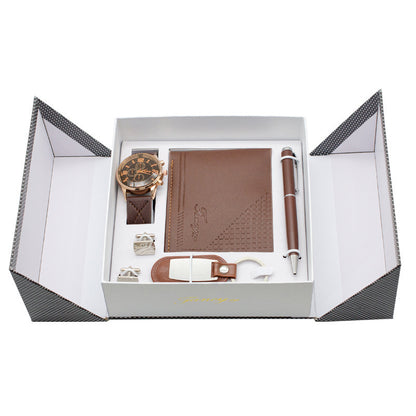 Flag Village Sunglasses Leather Belt Wallet Business Gifts Suit