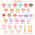 Flag Village Girl Play House Simulation Food Dessert Cake Toy Gift Box Set
