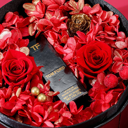 Flag Village Valentine's Day Immortal Flower Lipstick Gift Box Creative Birthday Gift